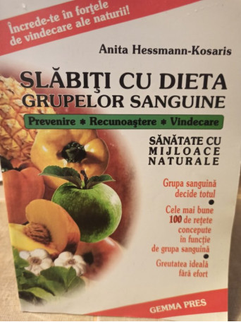 Slabiti cu dieta grupelor sanguine