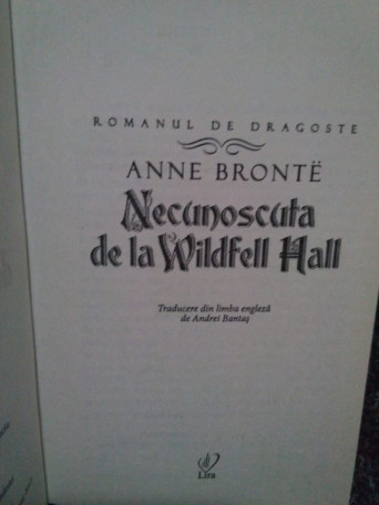 Necunoscuta de la Wildfell Hall