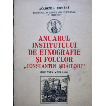 Anuarul Institutului de Etnografie si Folclor Constantin Brailoiu, tom 3/1992