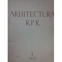 Arhitectura RPR, nr. 1