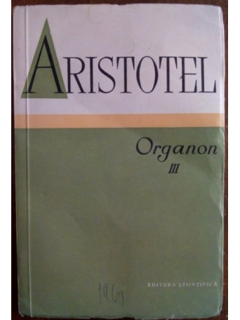 Organon 3, Analitica secunda