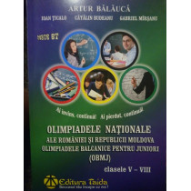 Olimpiadele Nationale ale Romaniei si Republicii Moldova