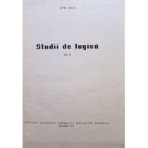 Studii de logica, vol. III