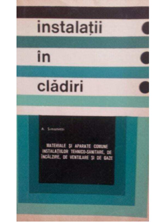 Instalatii in cladiri