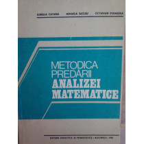 Metodica predarii analizei matematice