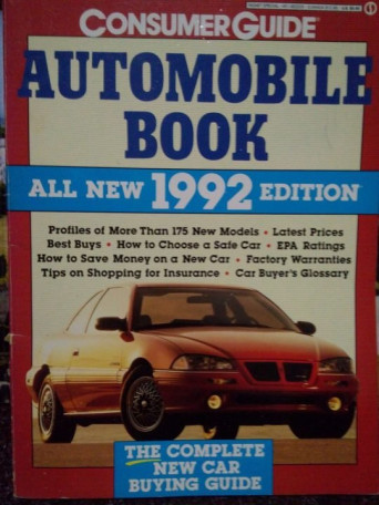 Automobile book. All new 1992 edition