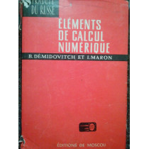 Elements de calcul numerique