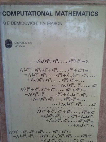 Computational mathematics