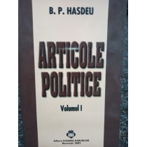 Articole politice, vol. 1