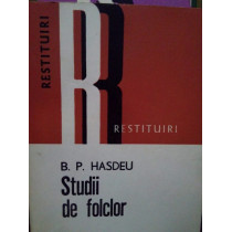 Studii de folclor