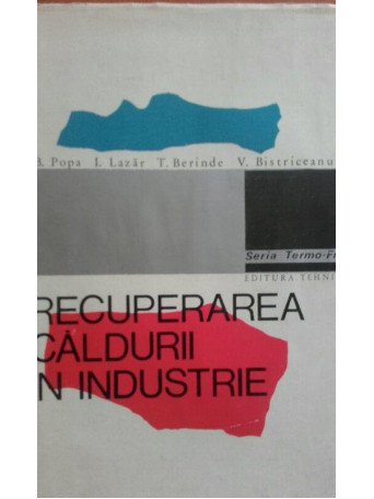 Recuperarea caldurii in industrie