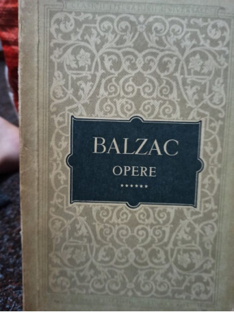 Balzac - Opere, vol. VI - 1958 - Brosata