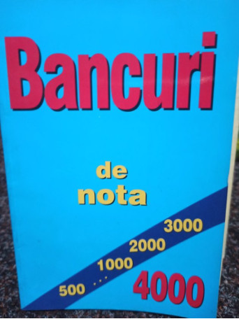 Bancuri de nota 4000