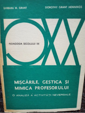 Miscarile, gestica si mimica profesorului