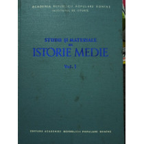 Studii si materiale de istorie medie, vol. 1