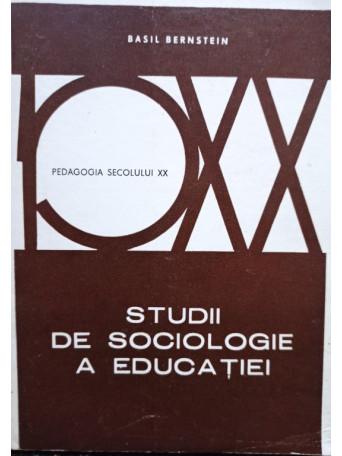 Studii de sociologie a educatiei