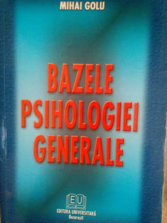 Bazele psihologiei generale