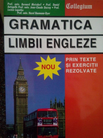 Gramatica limbii engleze