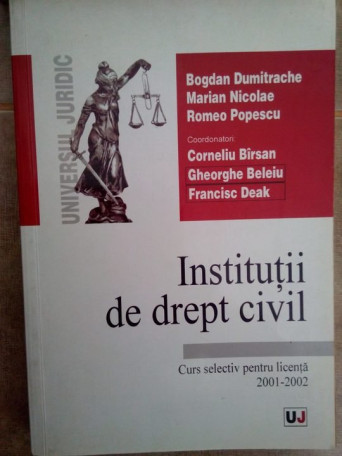 Institutii de drept civil