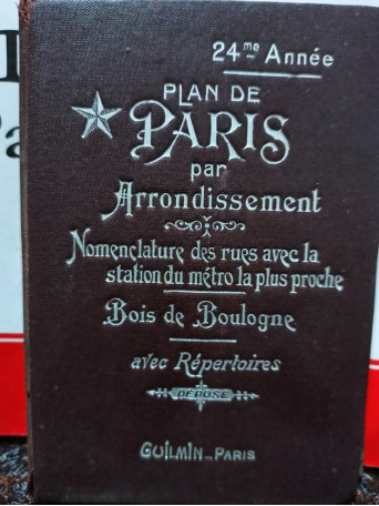 Plan de Paris par Arrondissement