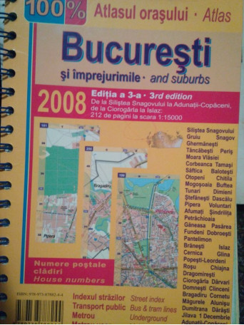 Bucuresti si imprejurimile \ Bucuresti and suburbs