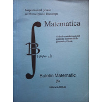 Buletin matematic, vol. 5