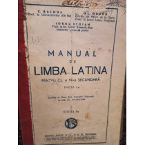 Manual de limba latina pentru clasa a VIIa secundara, partea I