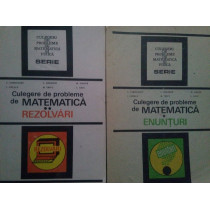 Culegere de probleme de matematica, 2 vol.