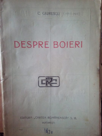 Despre boieri