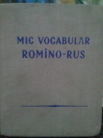 Mic vocabular romanorus