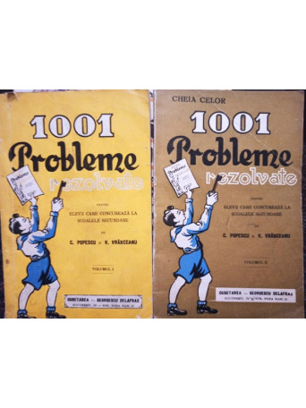 1001 probleme rezolvate, 2 vol.