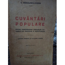 Cuvantari populare