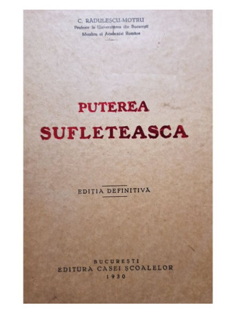 Puterea sufleteasca