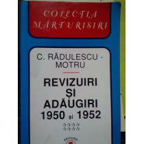 Revizuiri si adaugiri 1950 si 1952