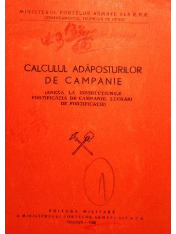 Calculul adaposturilor de campanie