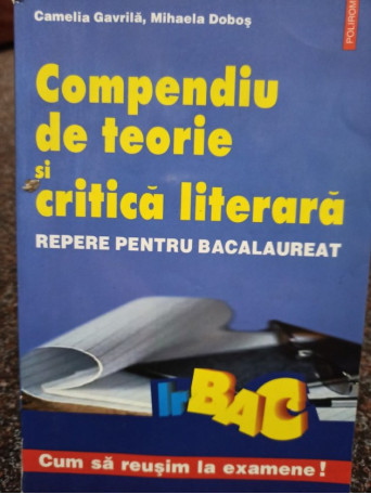 Compendiu de teorie si critica literara