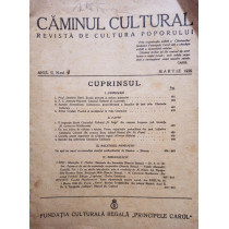 Caminul Cultural, anul II, nr. 4, martie 1936