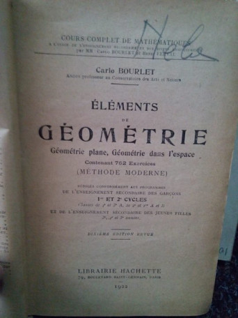 Elements de geometrie