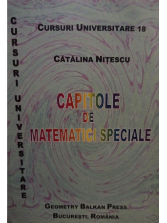 Capitole de matematici speciale