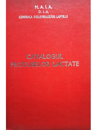 Catalogul produselor lactate