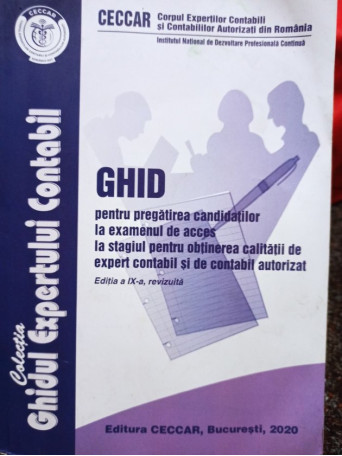 Ghid pentru pregatirea candidatilor la examenul de acces