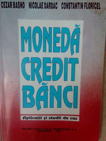 Cezar Basno - Moneda credit banci - 1995 - Brosata