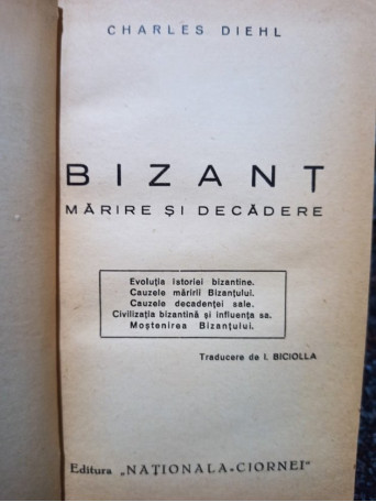 Bizant - Marire si decadere