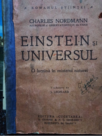 Einstein si universul