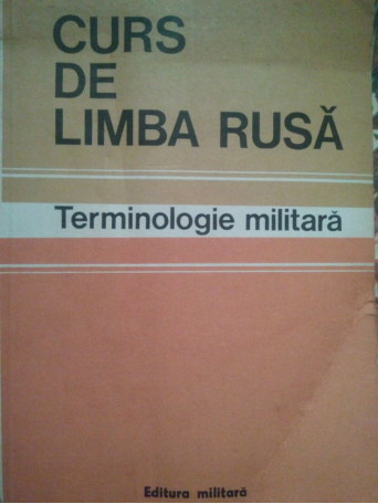 Curs de limba rusa. Terminologie militara