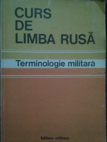 Curs de limba rusa. Terminologie militara