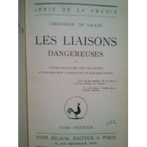 Les liaisons dangereuses, tome premier