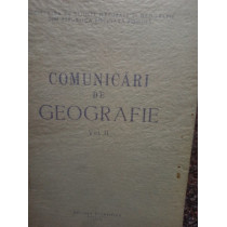 Comunicari de geologie, vol. II