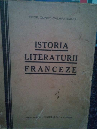 Istoria literaturii Franceze