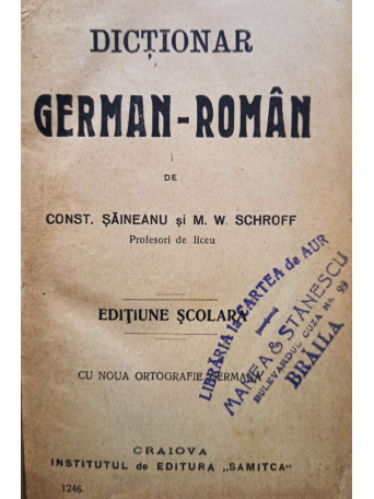 Dictionar german-roman